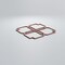 Ekena Millwork Medium Englewood Decorative Fretwork Wood Wall Panels, Wood, 15 3/8"W x 15 3/8"H x 3/8"T WALW16X16X0375EWDMF - alternate 2